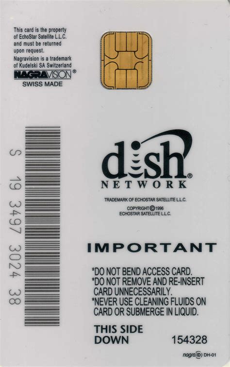 Use of existing smart card on new Dish box 